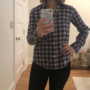 APC plaid shirt size XS